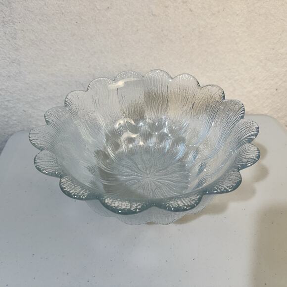 VTG Holmegaard Sidse Werner Glass Flower Bowl Copenhagen SW Brugkunst Danish - Picture 4 of 9